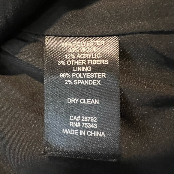 NWT House of Harlow 1960 Strapless Wool blend dress Sz S - Picture 9 of 9